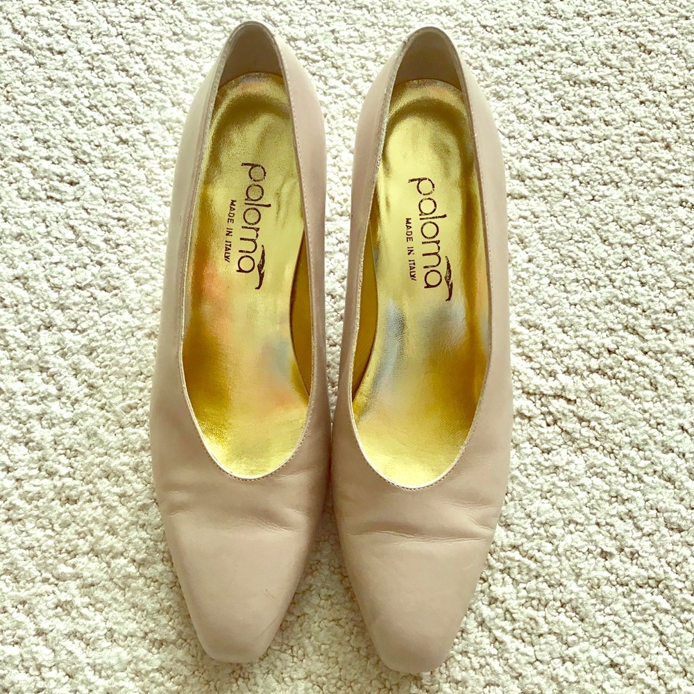 Paloma genuine Italian leather heels